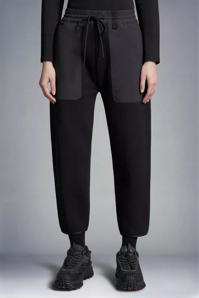 Moncler Jogginghose Mit Tapered-bein In Black