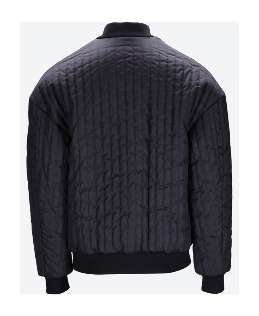 Dsquared2 Bomber Nylon Nero In Black