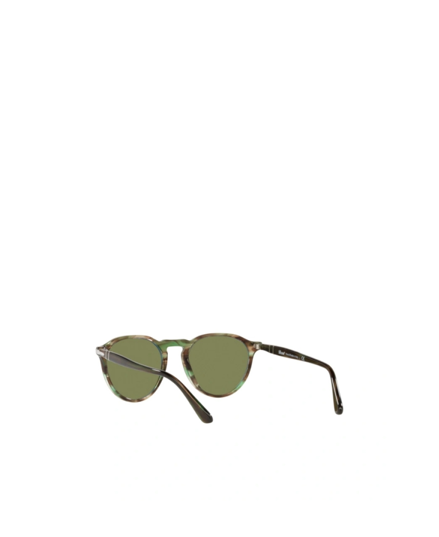 Persol Po3286s Pantos-frame Sunglasses In Green