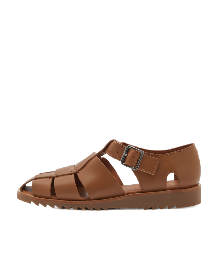 Paraboot Pacific Buckle-fastening Sandals In Brown