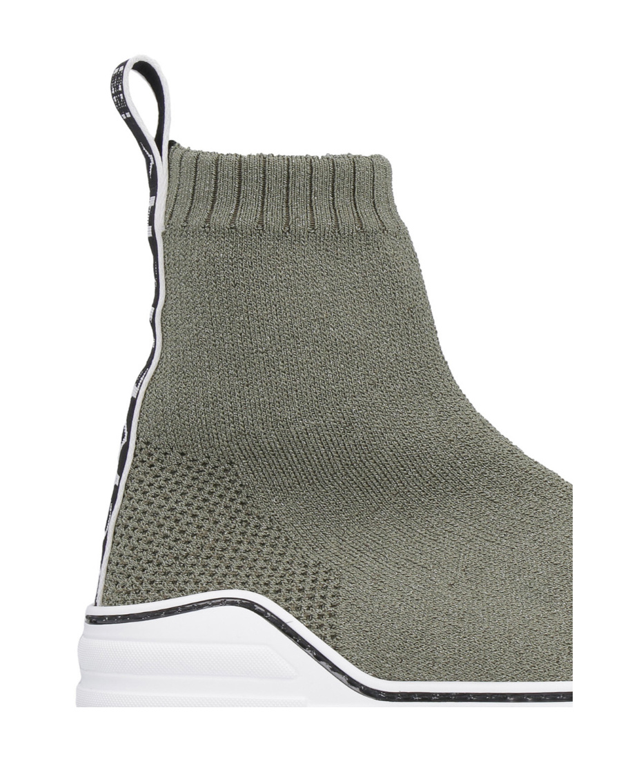 Givenchy Logo High-top Socks, Boots, Casual Sports Shoes In Gray