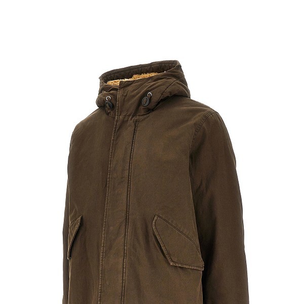 Aspesi Hooded Jacket In Green