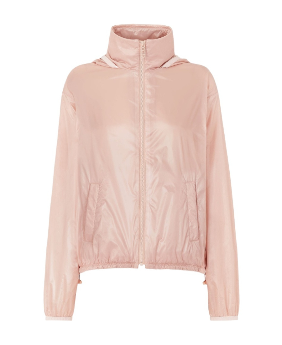 Fendi Bag-detail Windbreaker In Nude