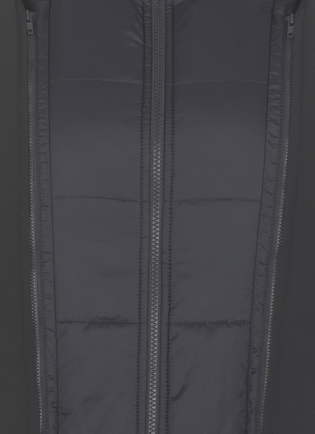 Fay Double-breasted Stand-up Collar Padded Coat In Black