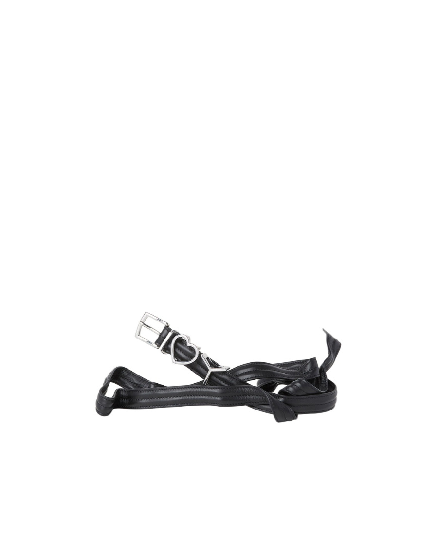 Y/project Wire Y Heart-shaped Belt In Black