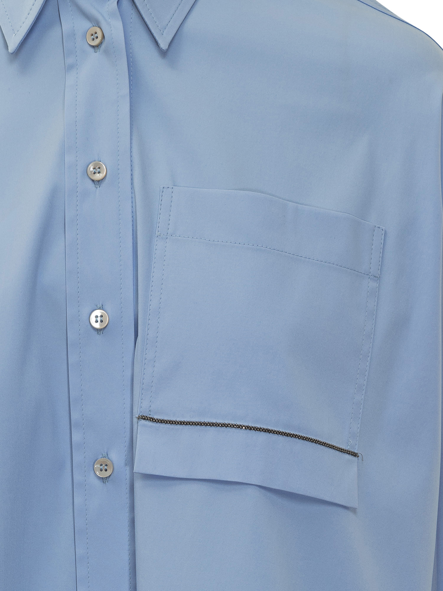 Brunello Cucinelli Pocket-patch Shirt In Multi