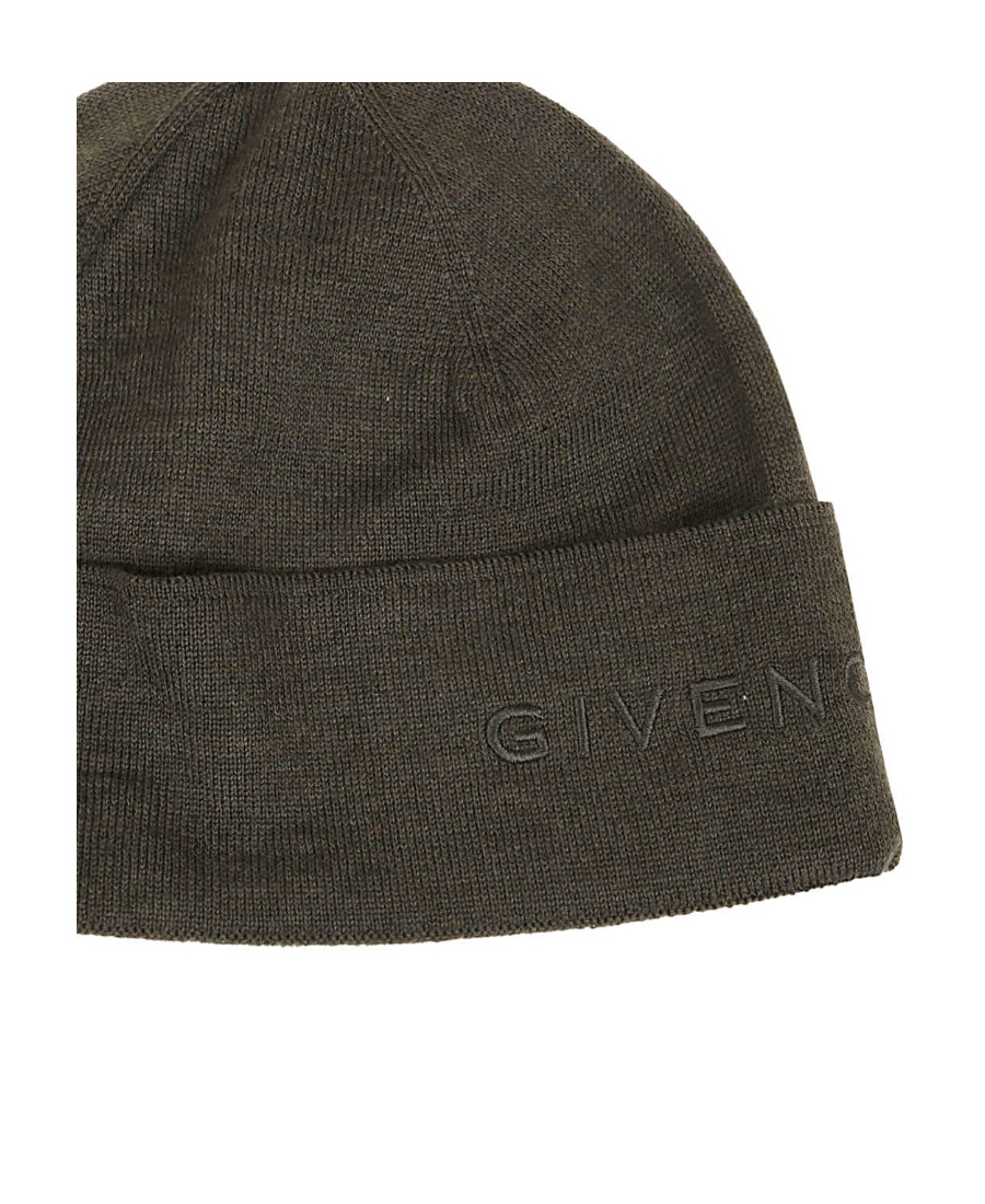 Givenchy Embroidered-logo Beanie In Black