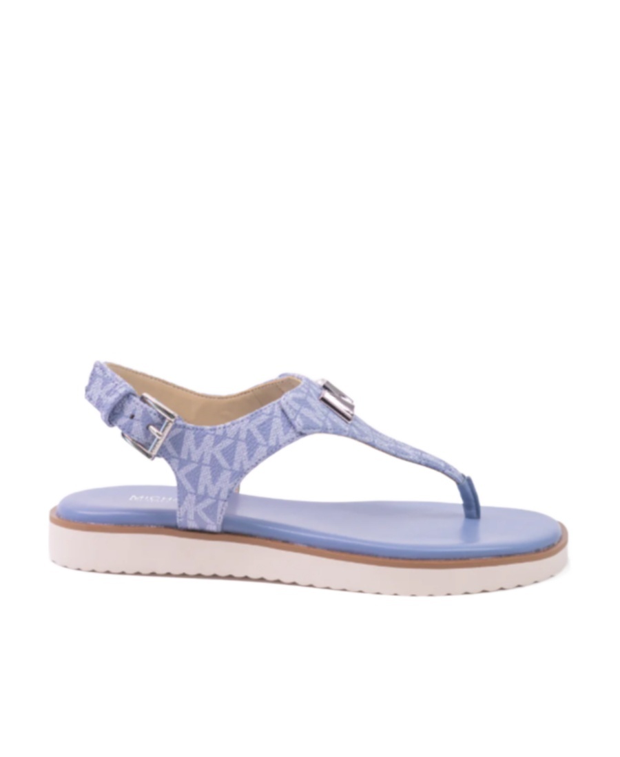 MICHAEL KORS LOGO FLAT SANDALS