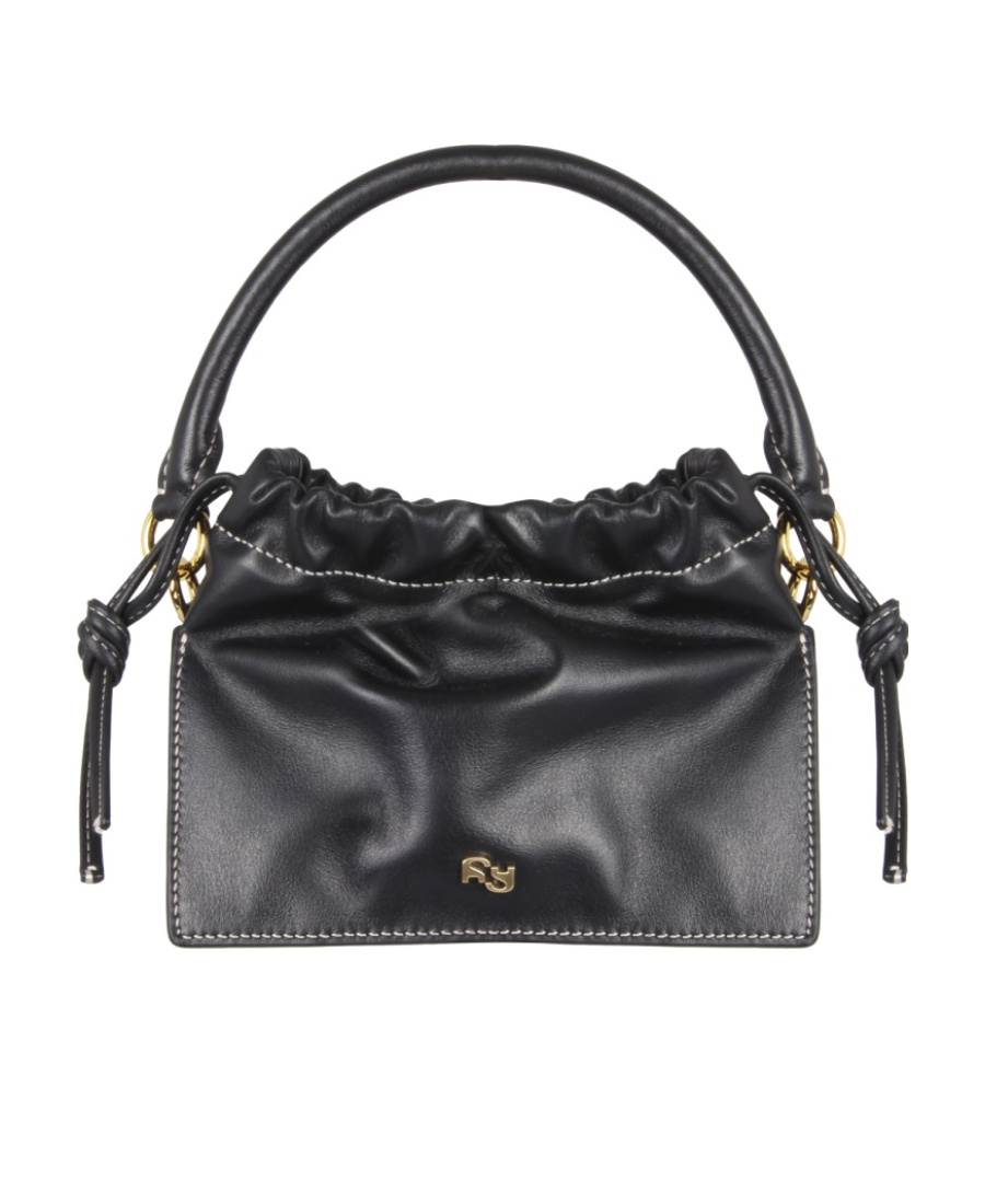 Yuzefi Mini Bom Shoulder Bag In Black