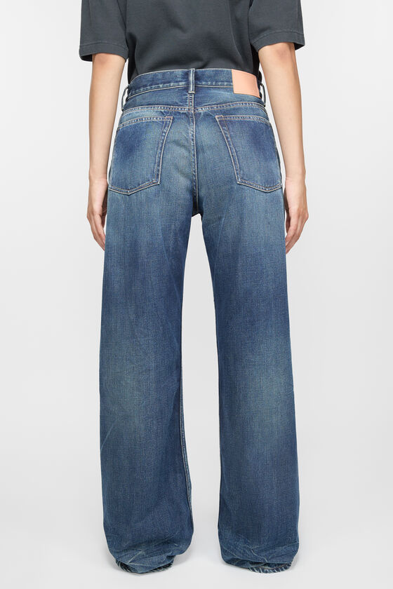 Acne Studios Loose Fit Jeans - 2021f In Blue