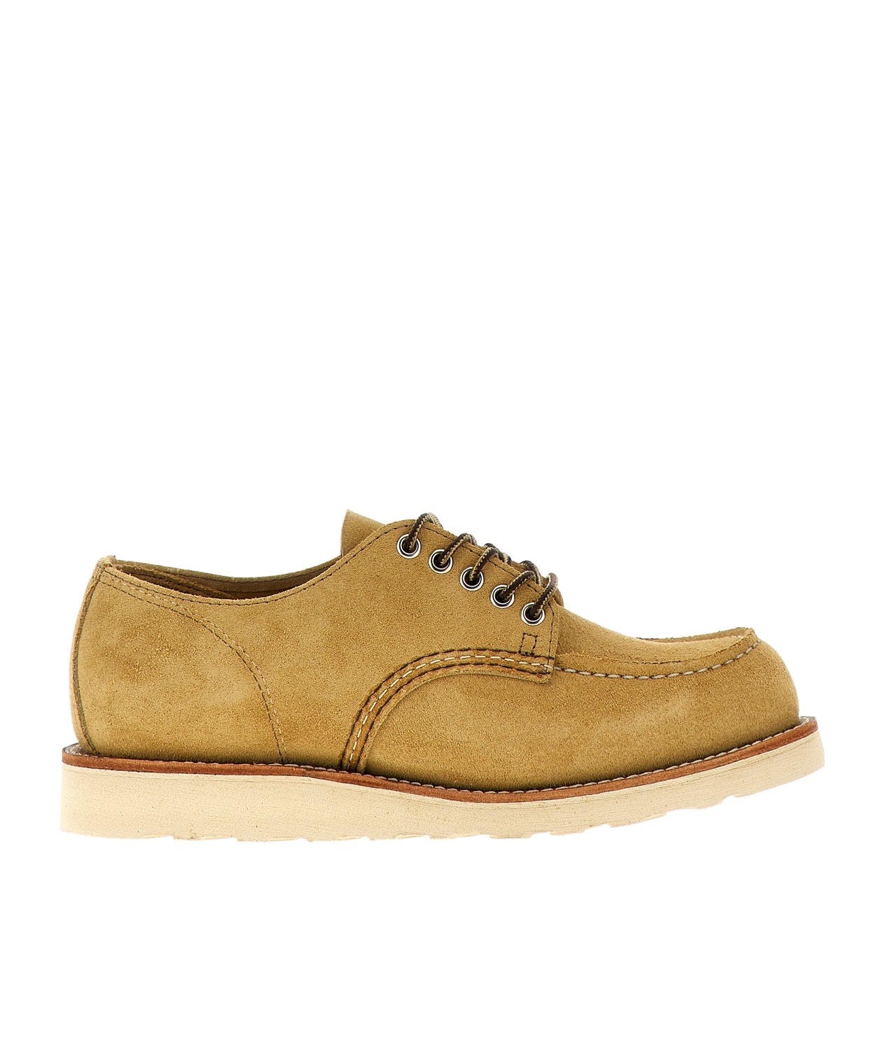 Red Wing Shoes Shop Moc Oxford Lace-up Shoes Beige In Brown