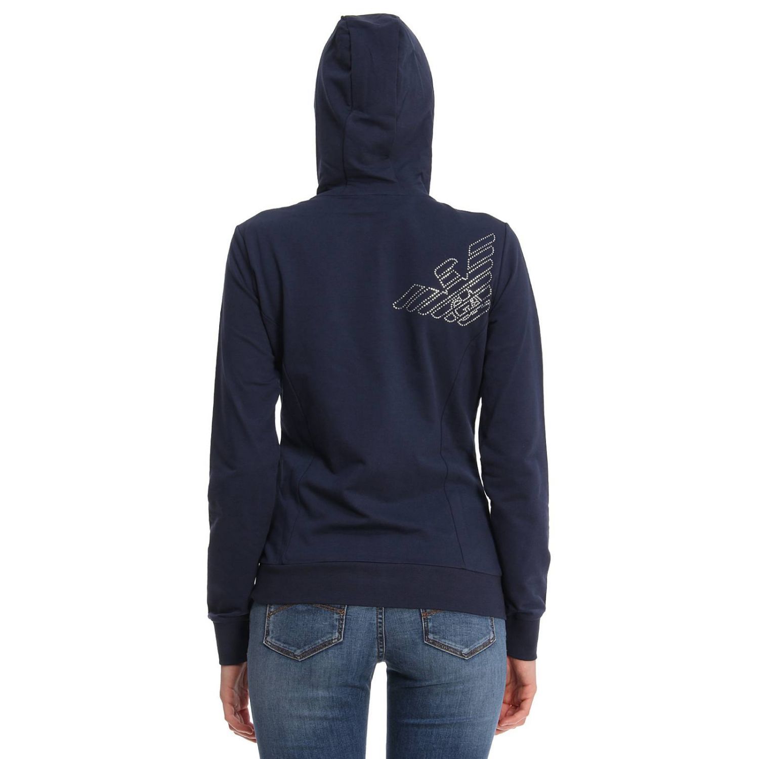EA7 LOGO DETAILS CASUAL JACKET