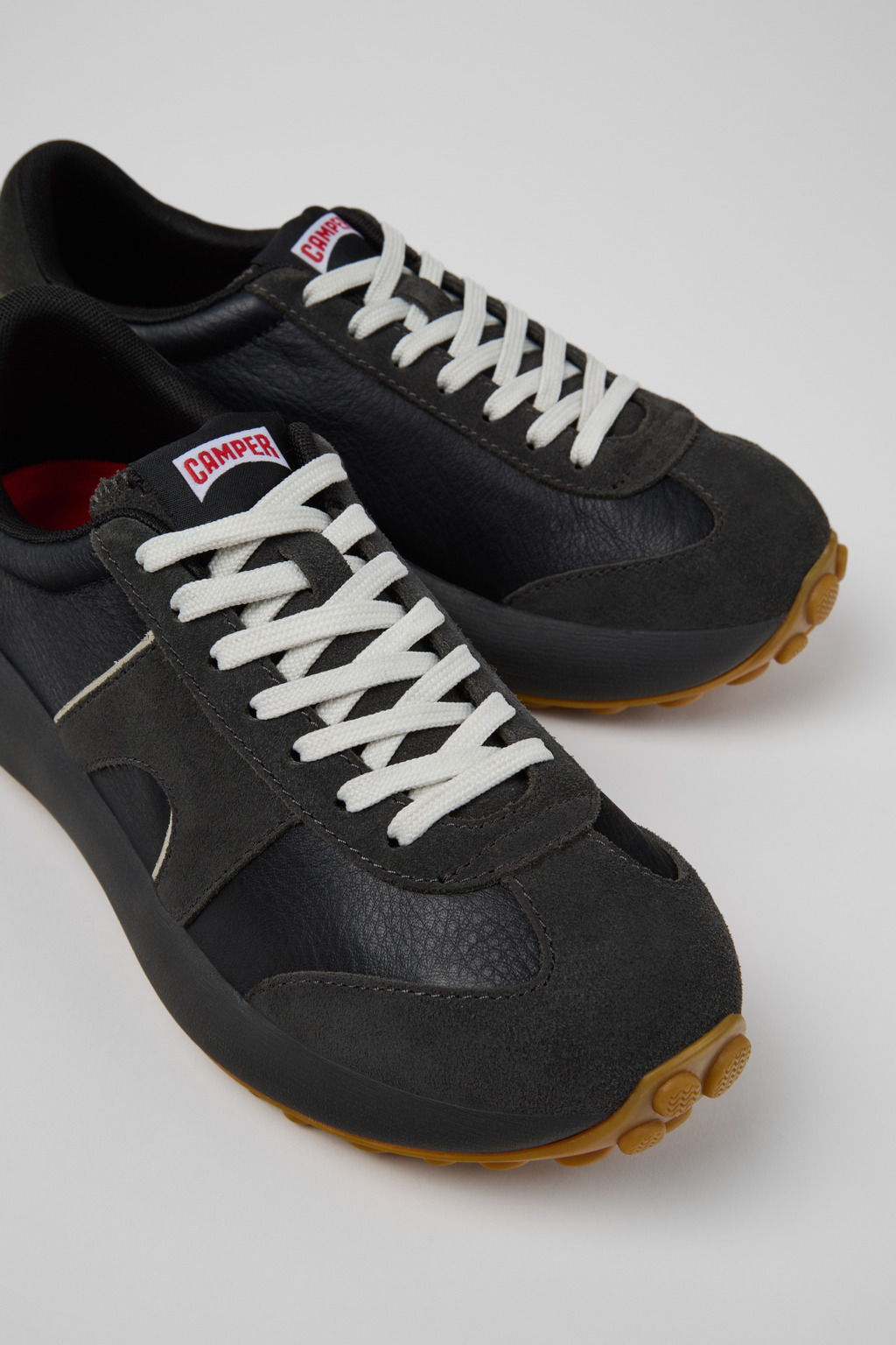 Camper Round-toe Sneakers In Black
