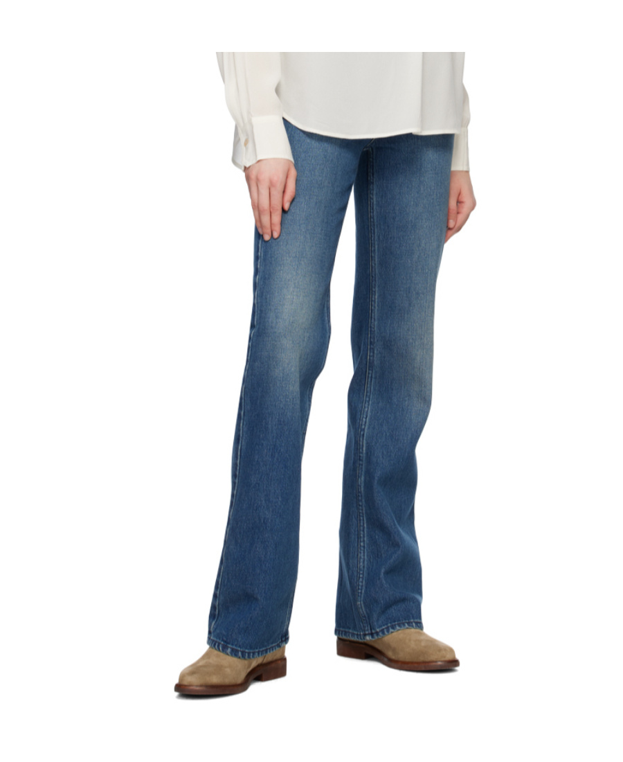 Isabel Marant Étoile Vendelia Straight-leg Jeans In Blue
