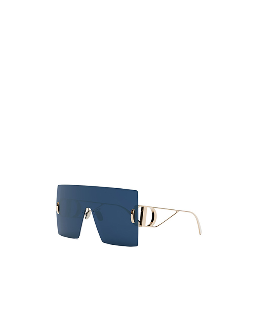 Dior Eyewear Oversized Box Frame Sunglasses In Blue