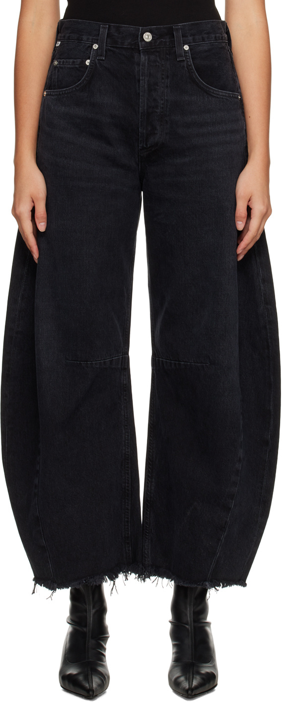 Citizen Of Humanity Belt Loop Jeans In Black