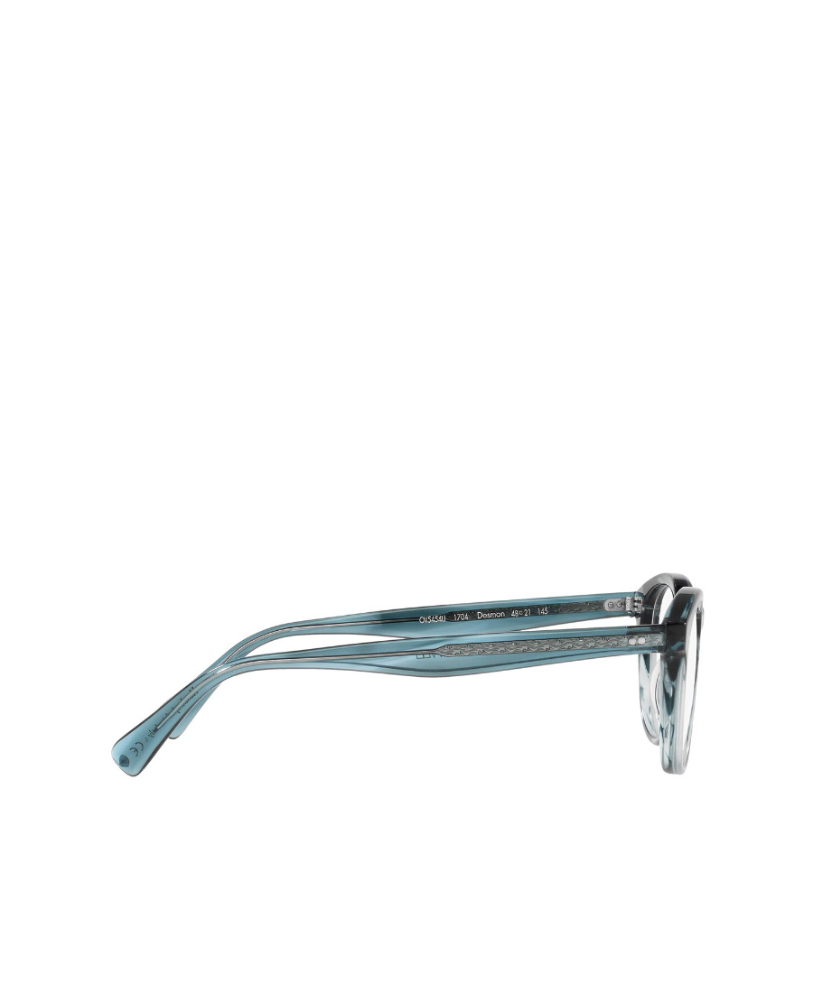 Oliver Peoples Desmon Round-frame Glasses In Blue