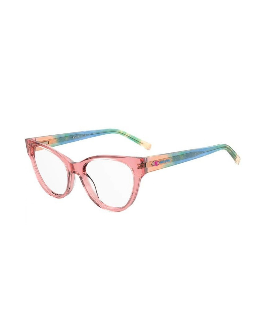 Shop Missoni Logo Flat Mirror In Pink