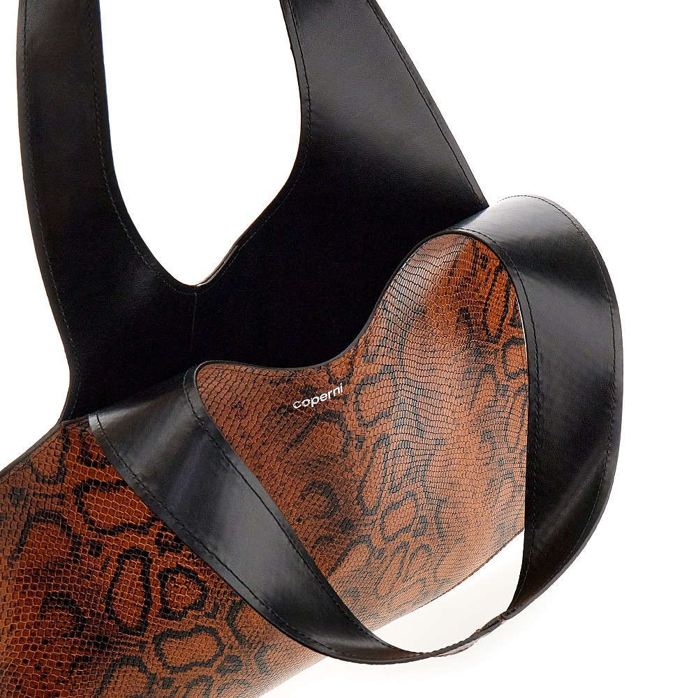 Coperni Embossed Open In Brown