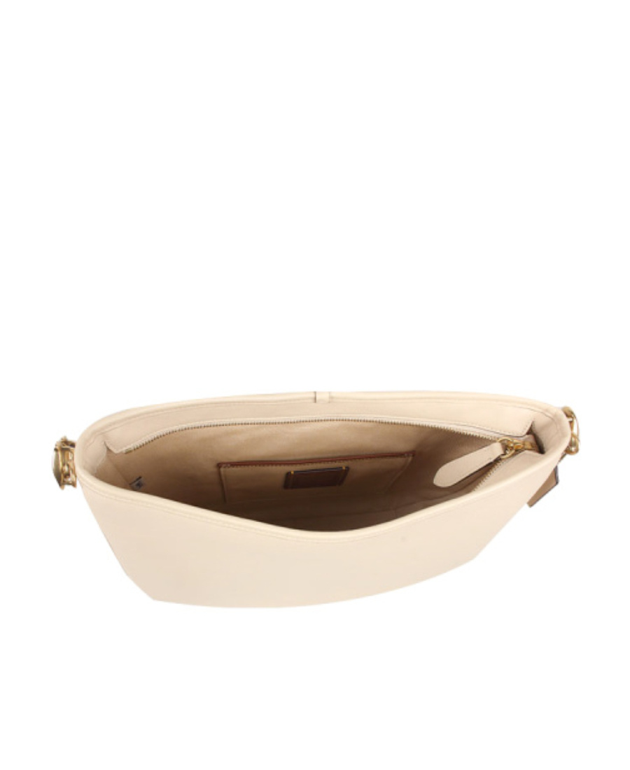 Coach Logo Shoulder Bag In Nude