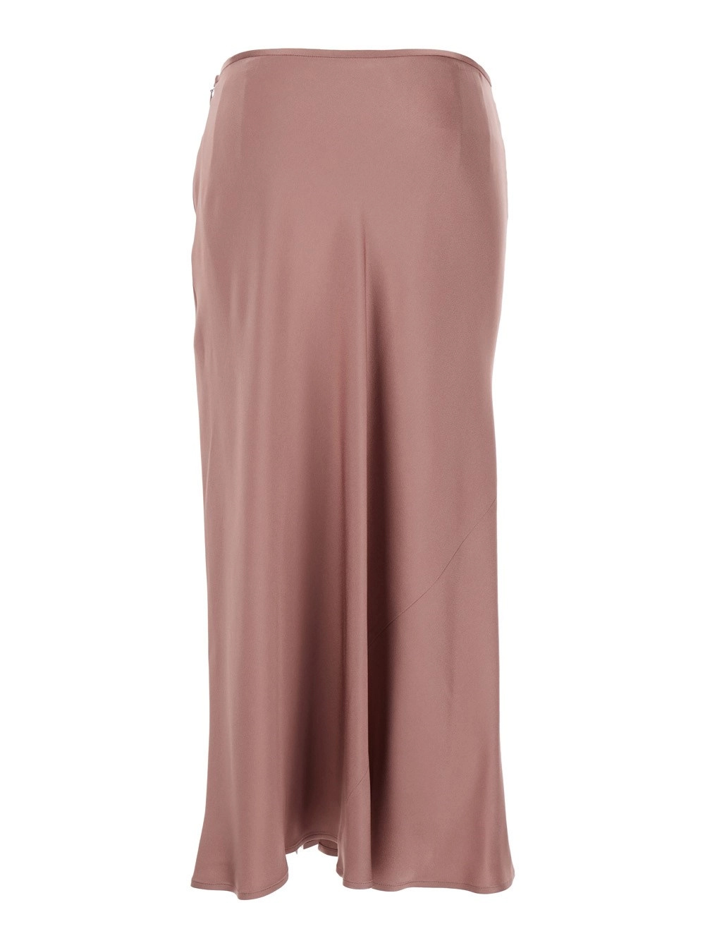 Dries Van Noten Women Draped Midi Skirt In Brown