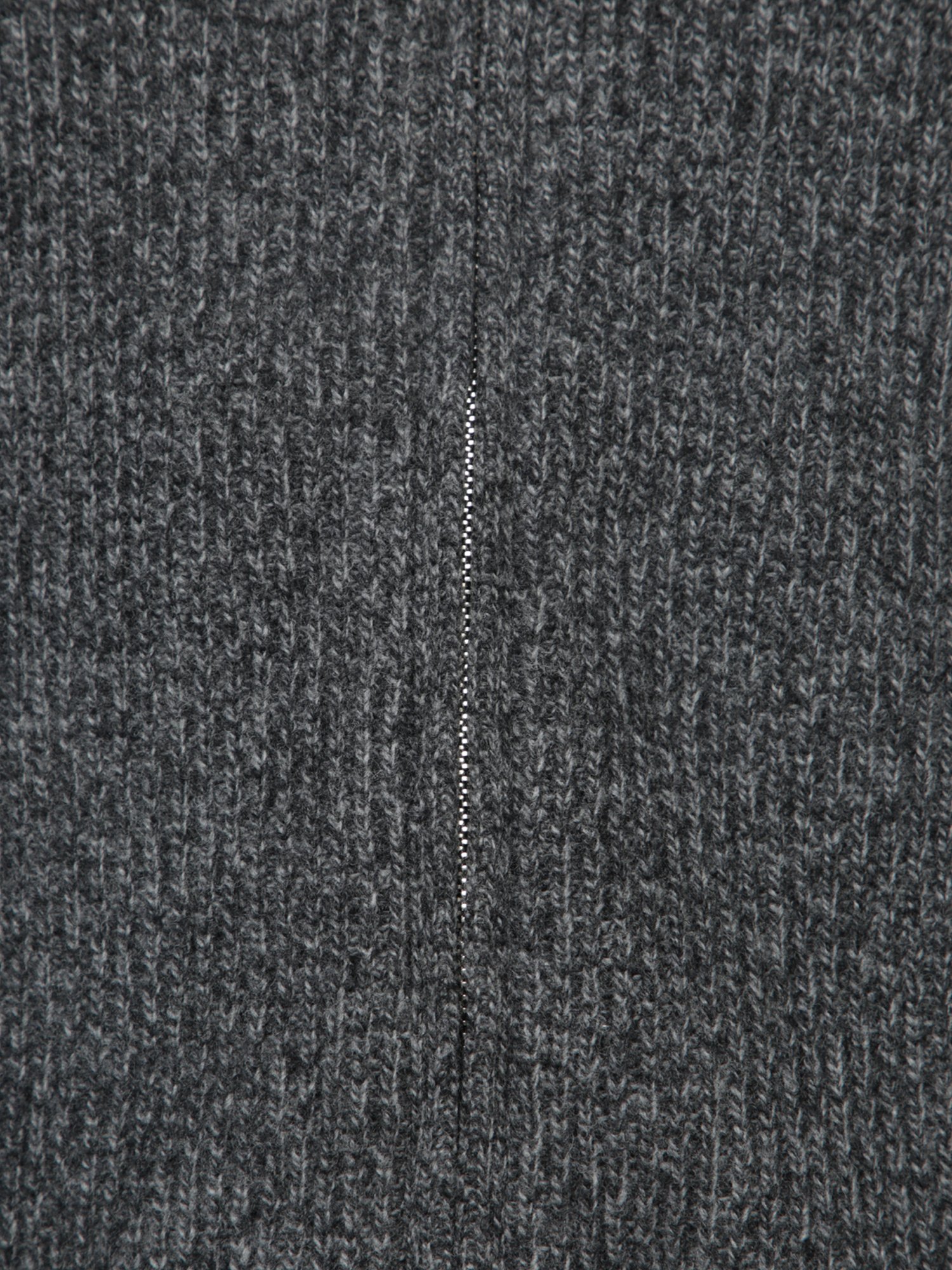 Officine Generale Full Zip Black/grey Sweater In Gray