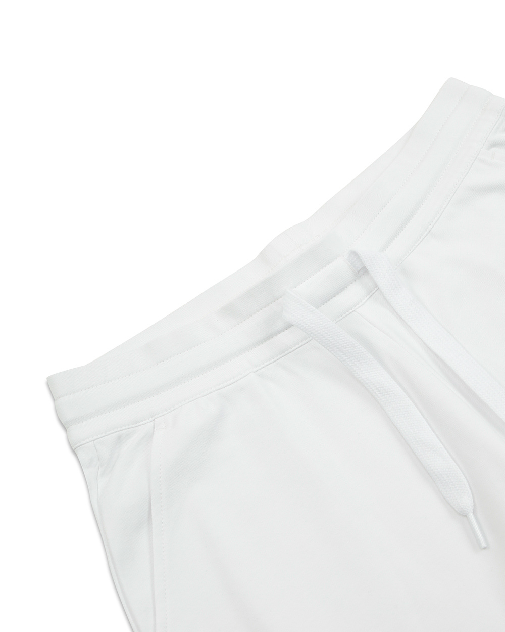 Ea7 Logo Printed Sweatpants In White