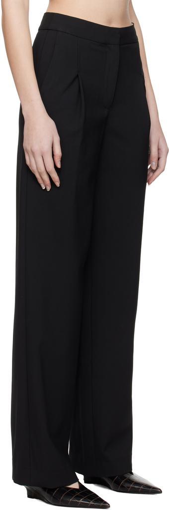 Loulou Studio Black Osilo Trousers In Black