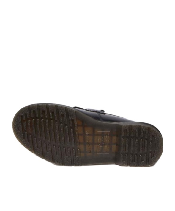 Dr. Martens' Adrian Snaffle Smooth Leather Kiltie Loafers In Black