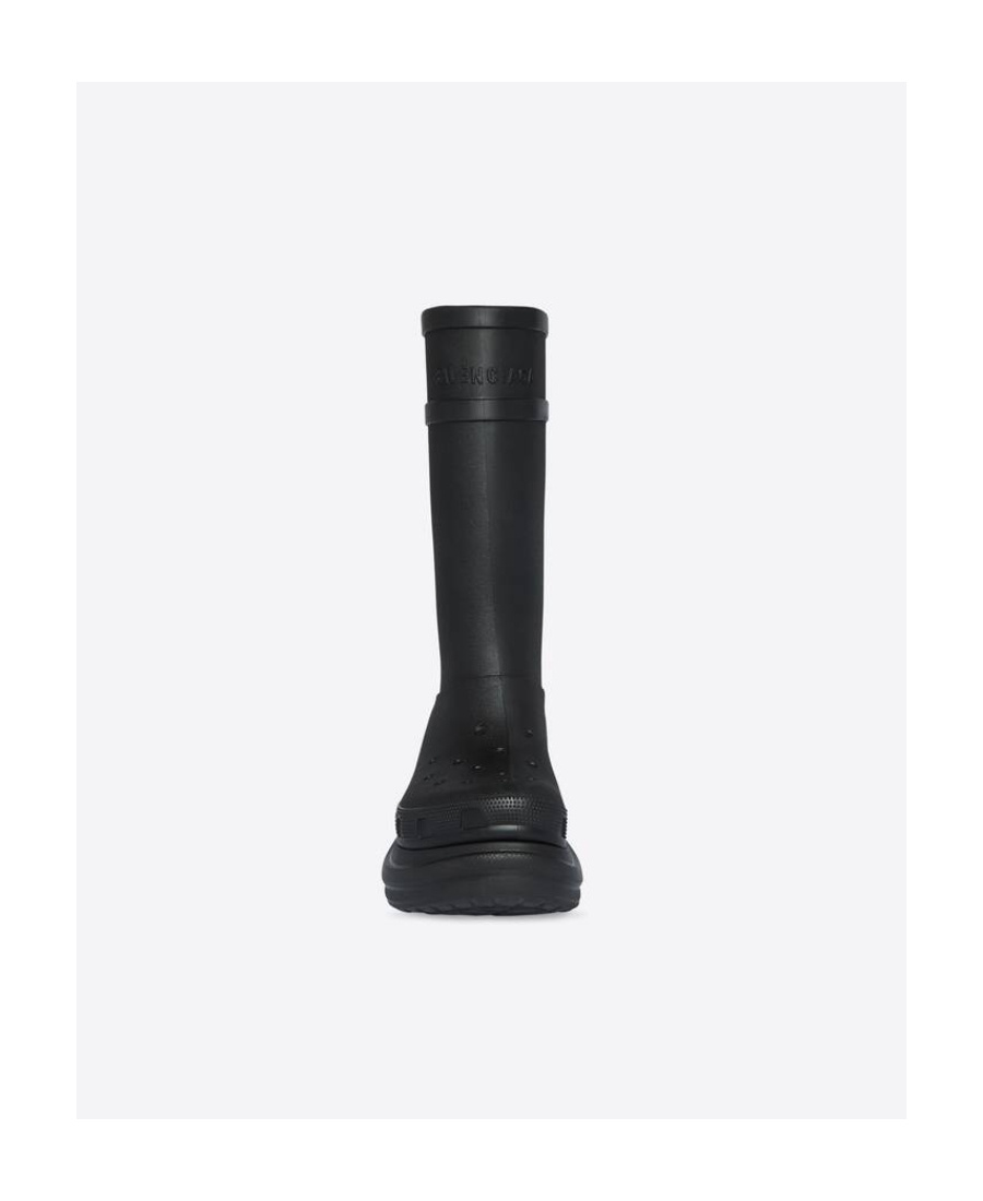 Shop Balenciaga Stivali Crocs Da Uomo In Nero In Black