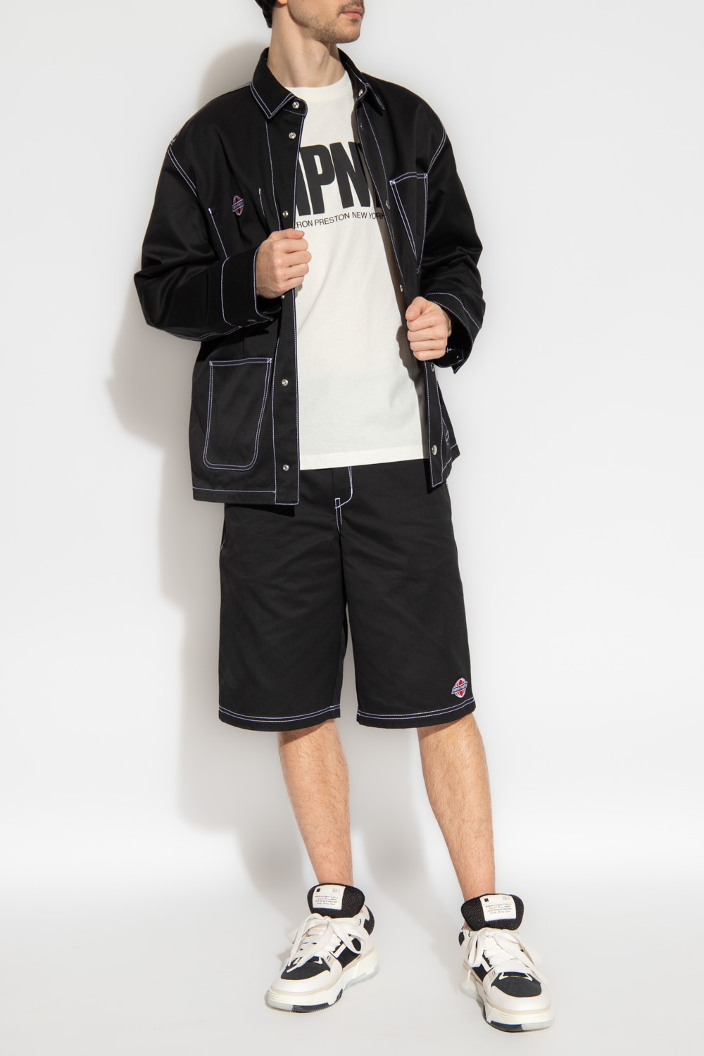 Heron Preston Logo Jacket In Black
