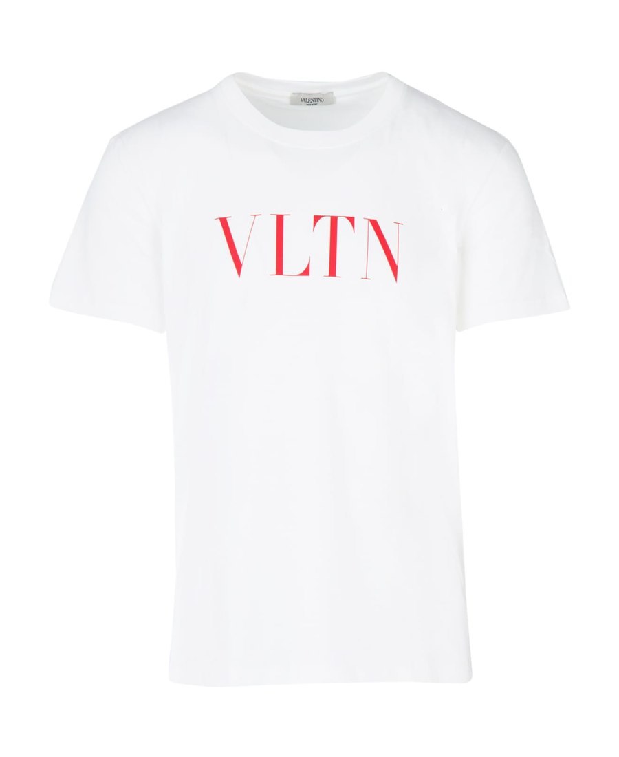 Valentino Vltn Cotton T-shirt In White