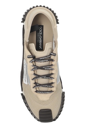 Dolce & Gabbana Ns1 Sneakers Mit Mesh-einsatz In Animal Print