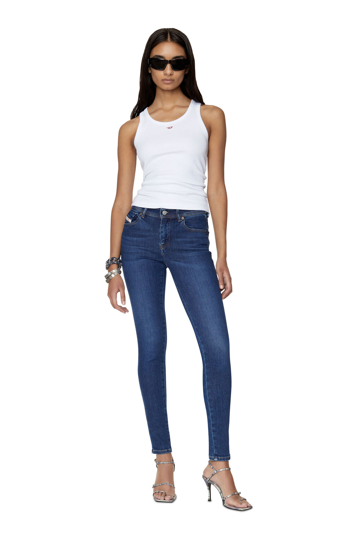 Diesel 1989 D-mine 09i28 Straight-leg Jeans In Blue