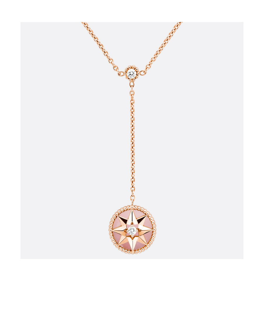 DIOR ROSE DES VENTS NECKLACE