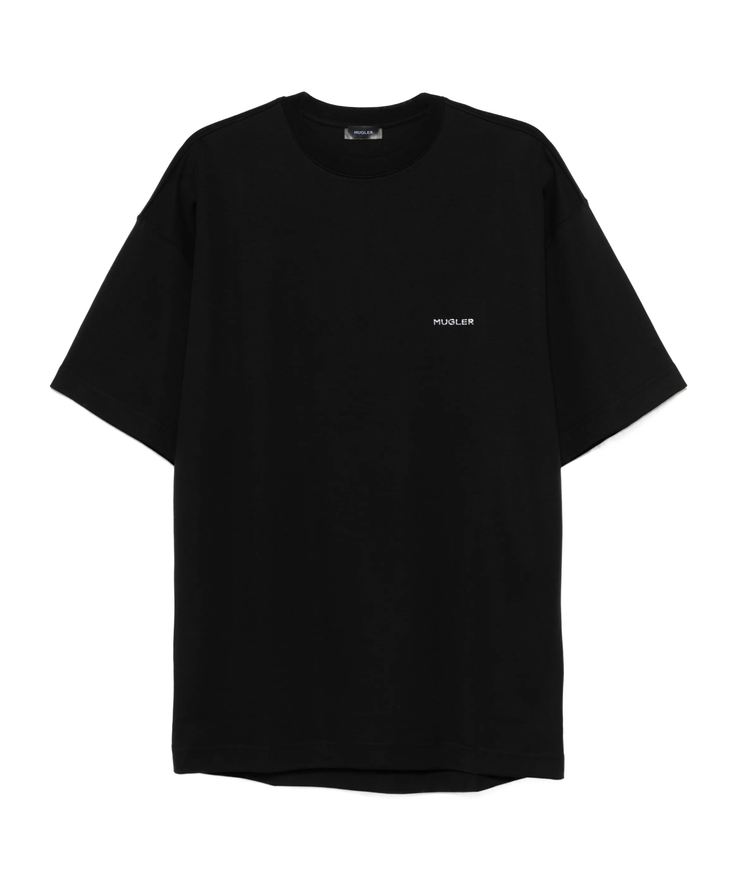 Mugler Signature T-shirt In Black