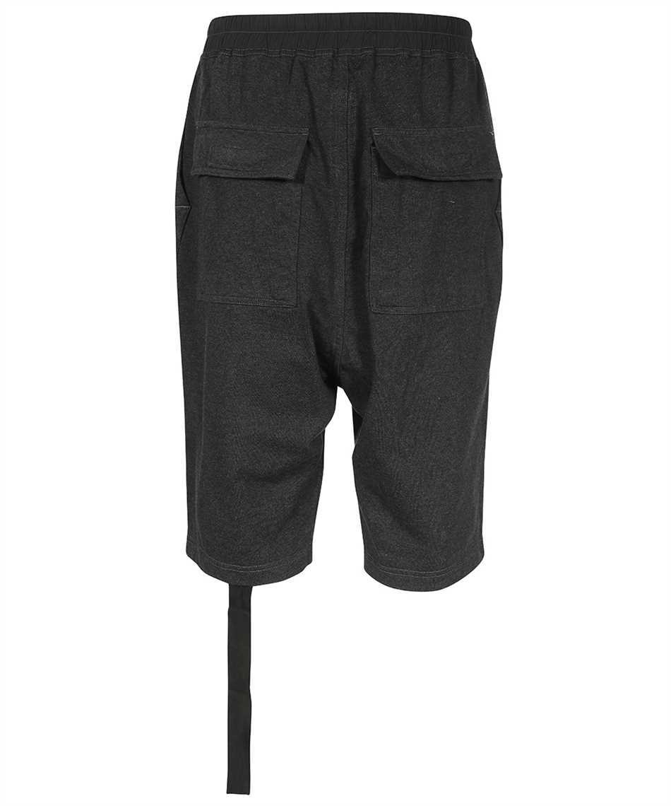 Rick Owens Drkshdw Elastic Shorts In Black