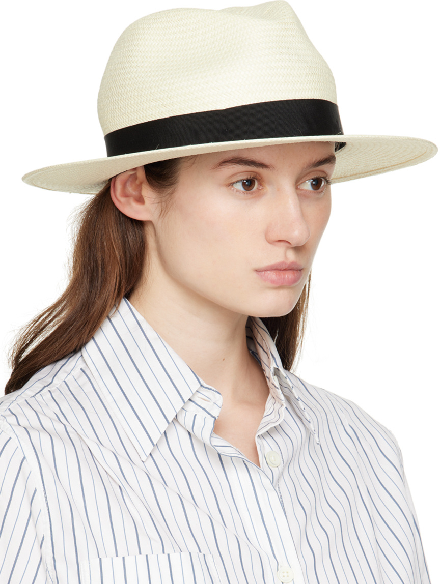 Rag & Bone Panama Hat In White
