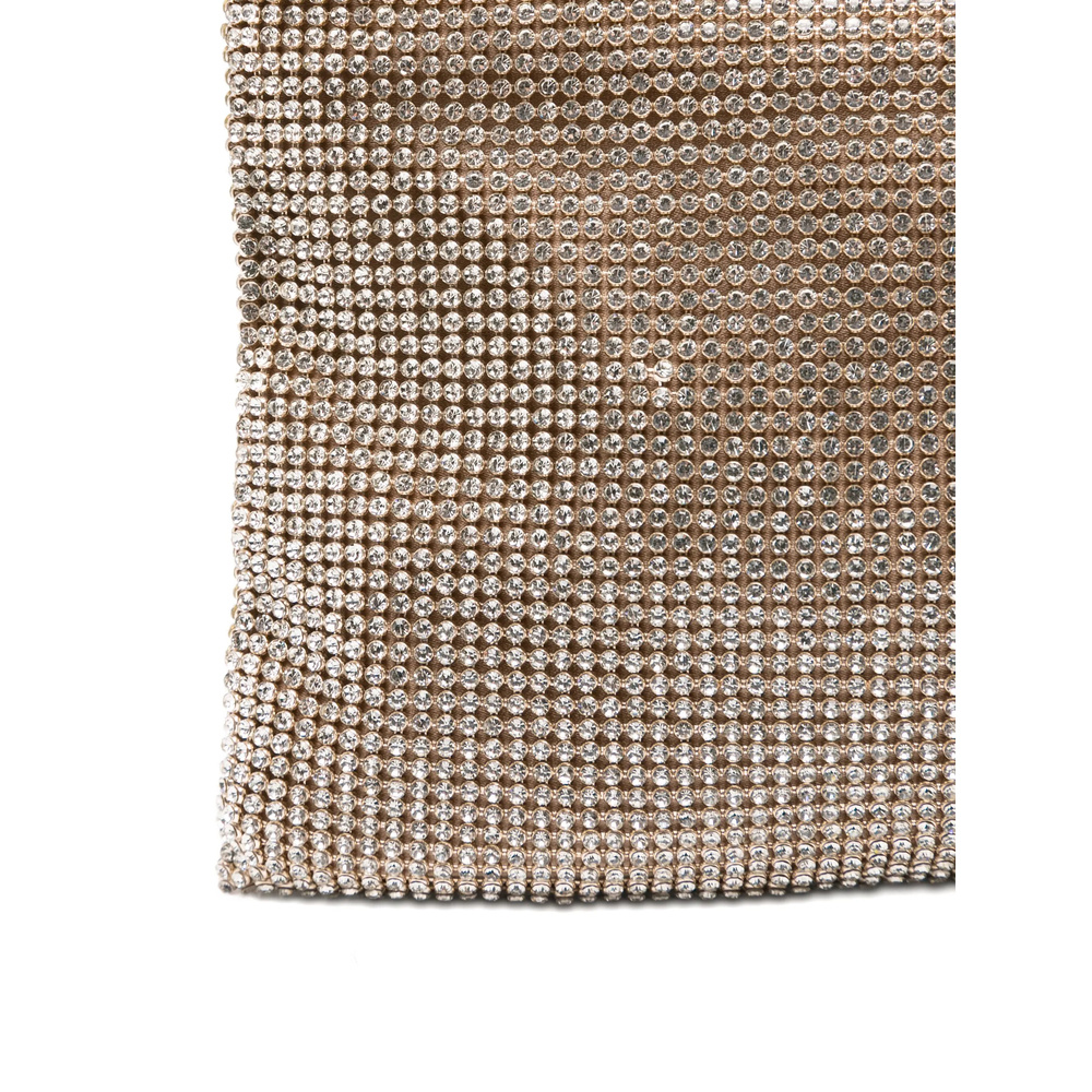 Benedetta Bruzziches La Petite Your Best Friend Clutch Bag In Neutral