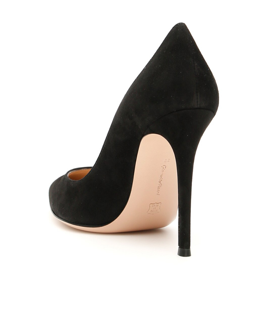 Gianvito Rossi Woman Pumps Black Size 12 Textile Fibers