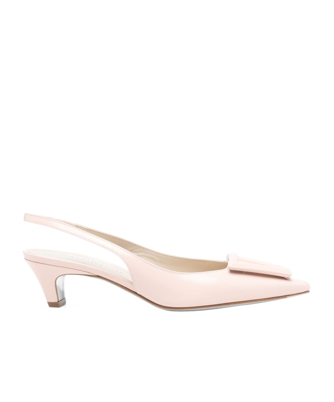 Roberto Festa Pointed Toe High Heel Sandals In Nude
