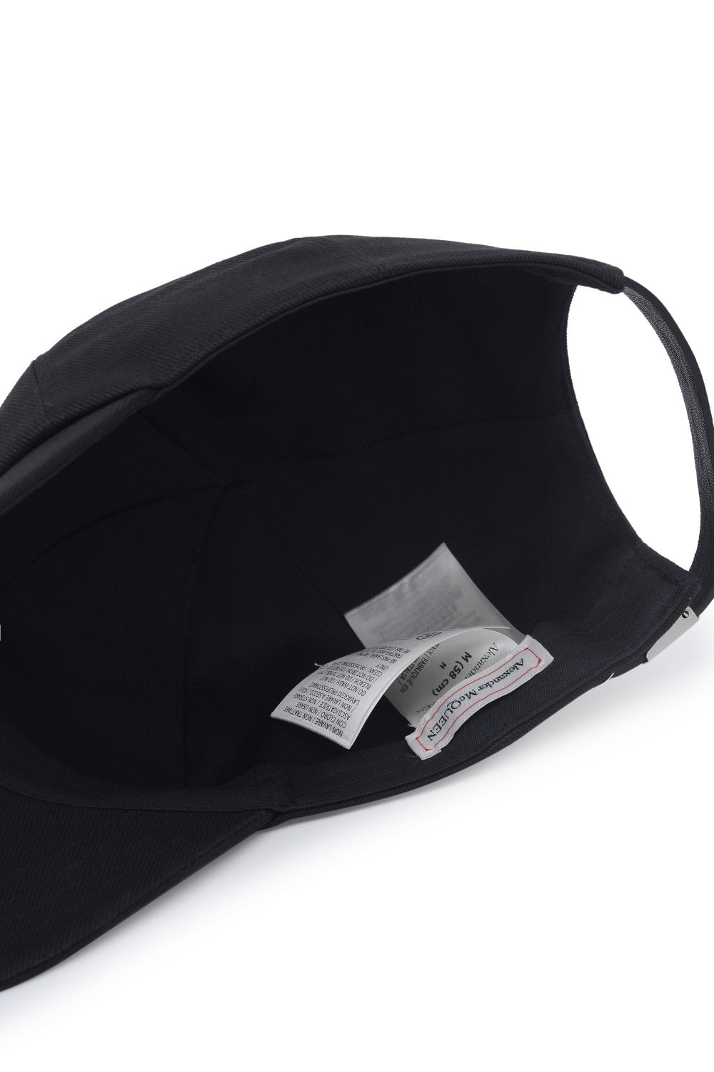 Alexander Mcqueen Baseball Hat With Logo In Black