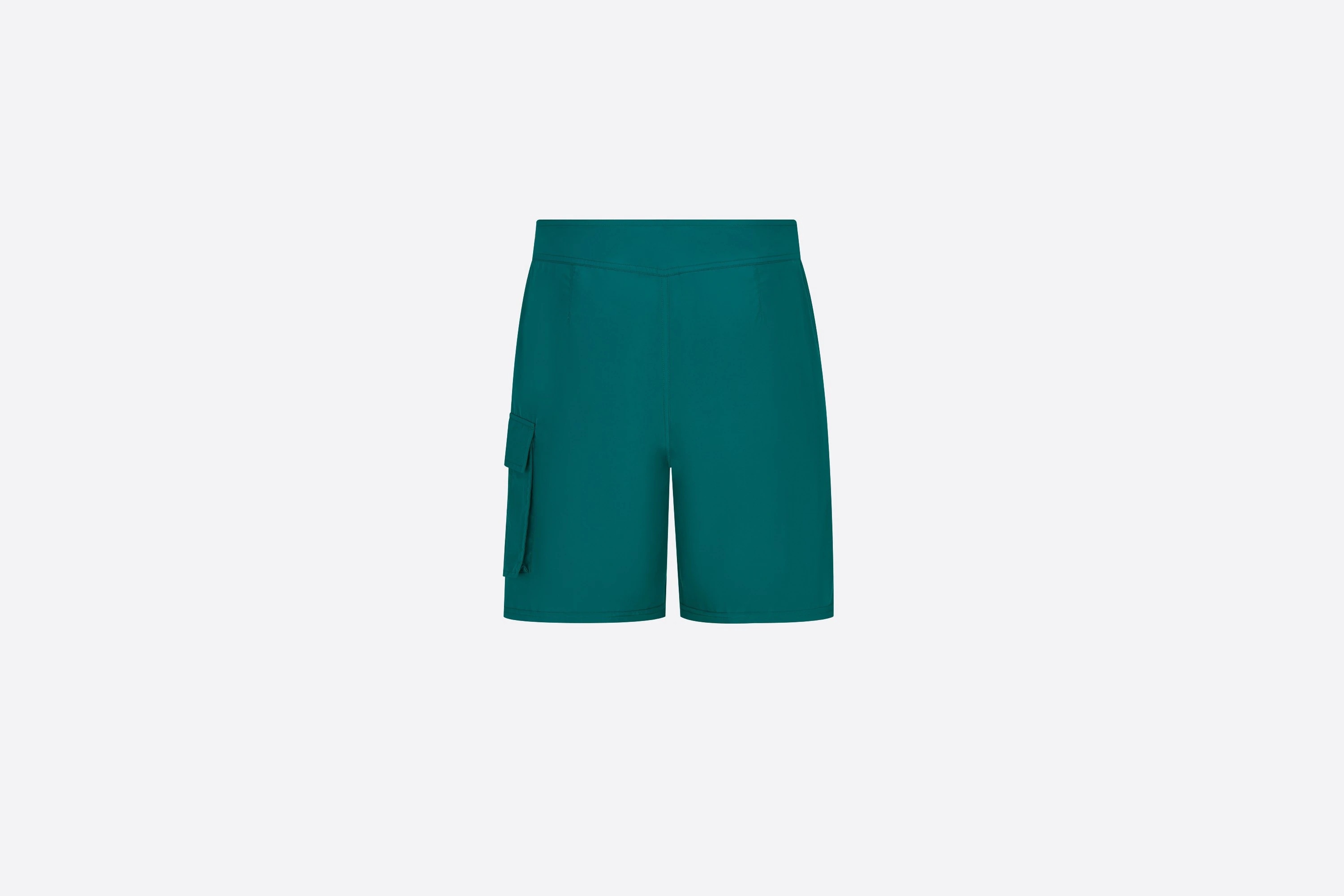 Dior Cd Icon Swimming Trunks In Green