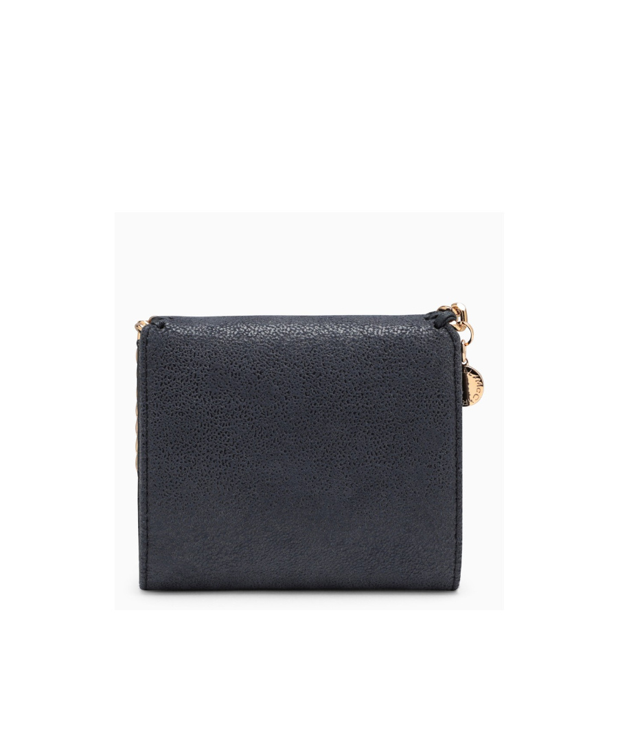 Stella Mccartney Logo Wallet In Black