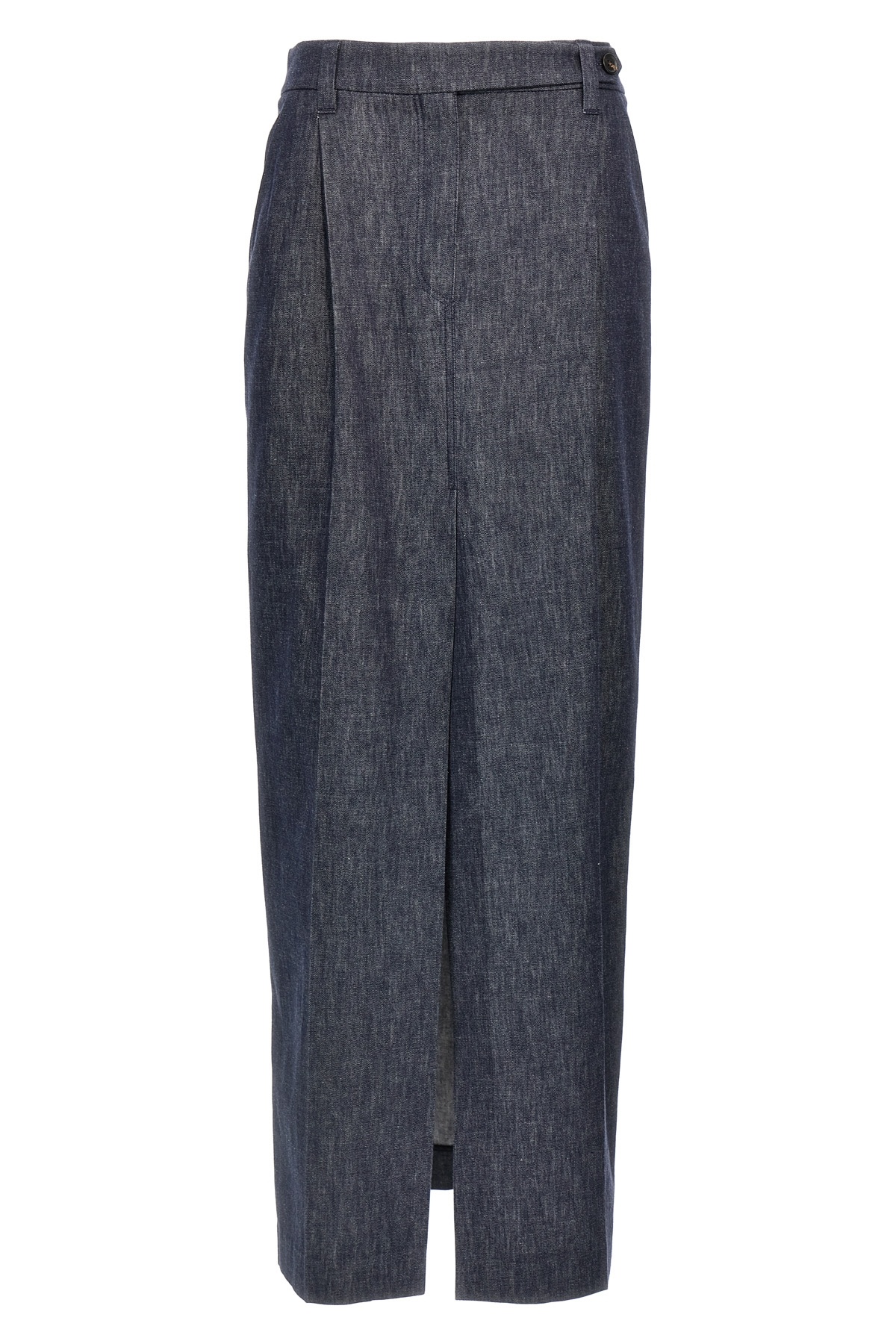 Shop Brunello Cucinelli Monile Skirt In Black