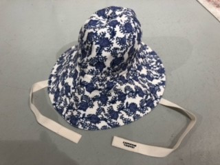 Isabel Marant Edona Cotton Sun Hat In Gray