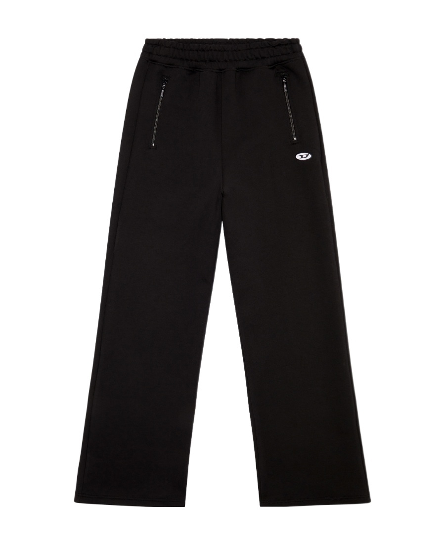 Diesel Elasticated-waist Joggers In Black