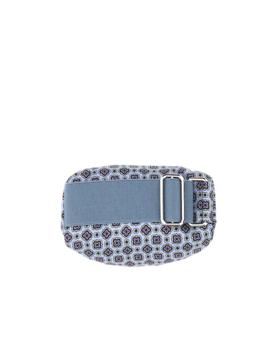 Prada Printed Purse In Blue