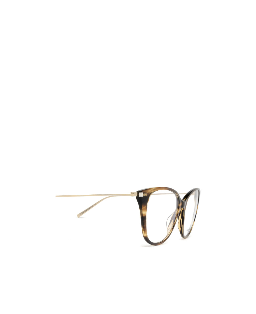 Saint Laurent Tortoiseshell-effect Cat-eye Glasses In White