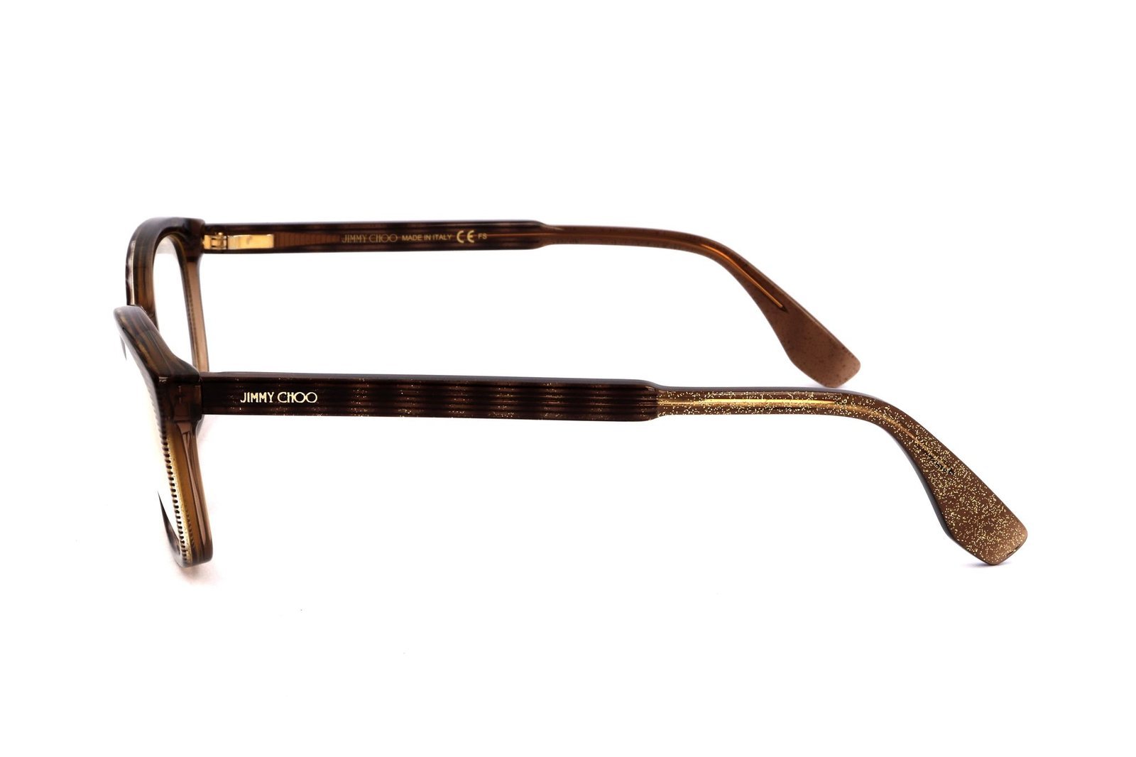 JIMMY CHOO JIMMY CHOO EYEWEAR RECTANGULAR FRAME GLASSES